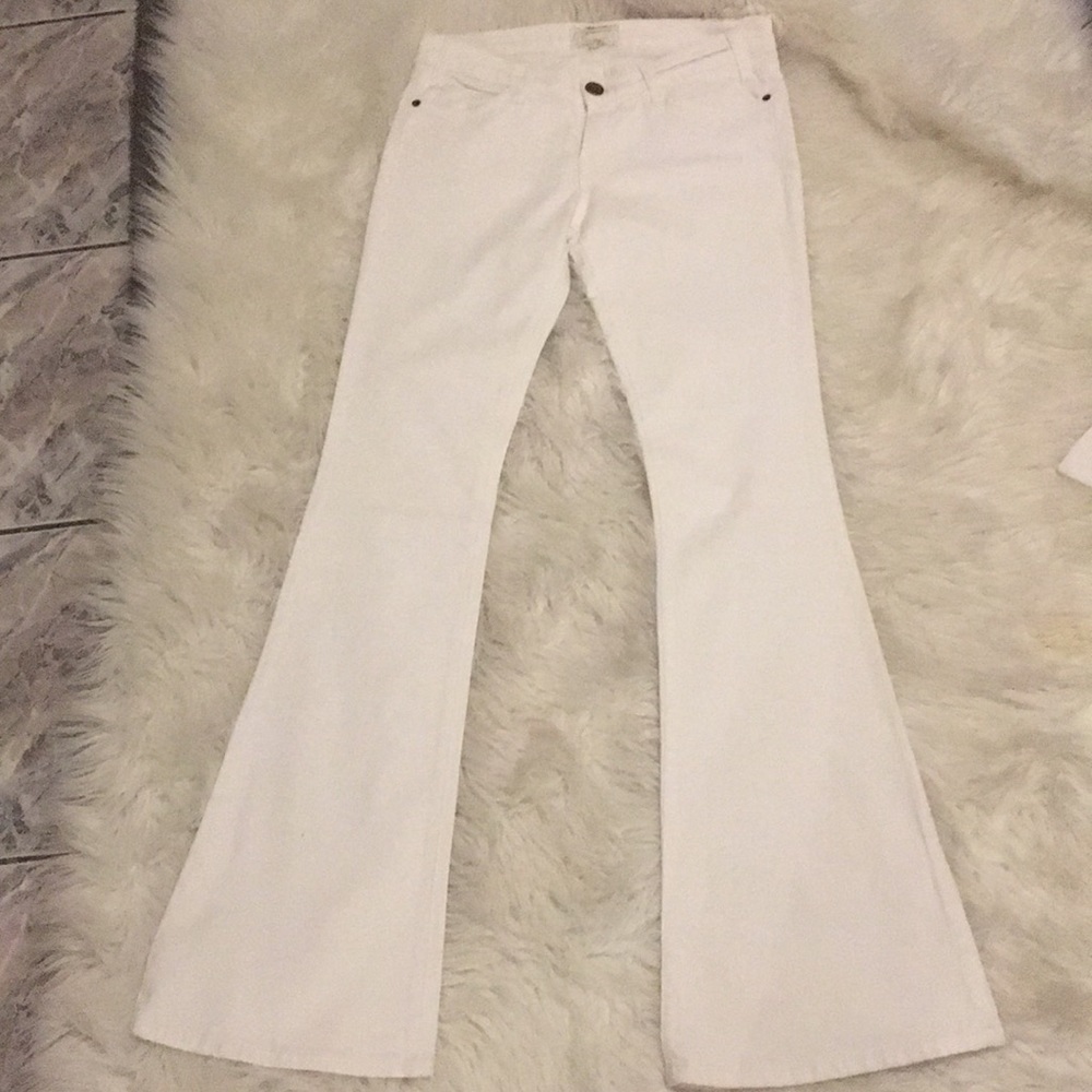 Current/Elliot white jeans
